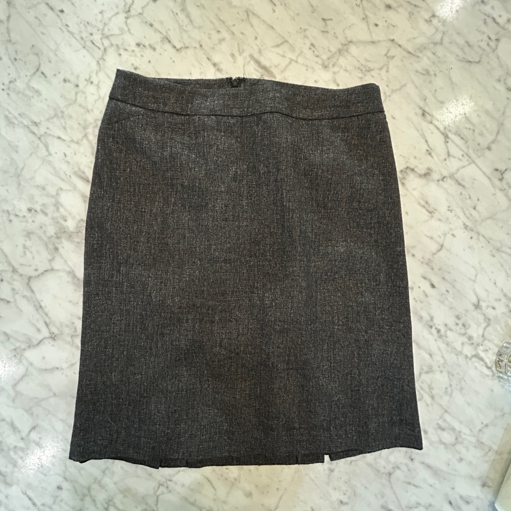 Ann Taylor Charcoal Pencil Skirt